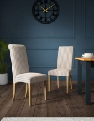 Set of 2 Hepworth Striped Dining Chairs