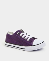 Dunnes Stores  Glitter Toe Cap Shoes (Size 6 Infant - 5)