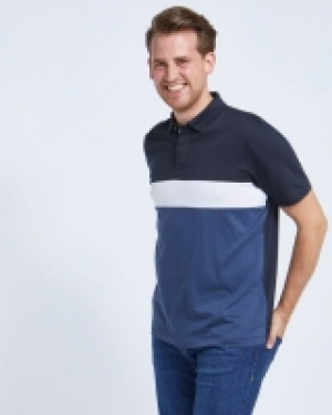 Paul Costelloe Living Stripe Panel Polo