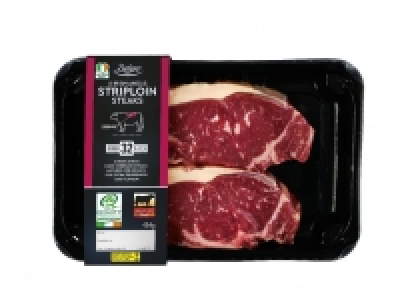 Lidl  Deluxe Irish Angus Striploin Steaks