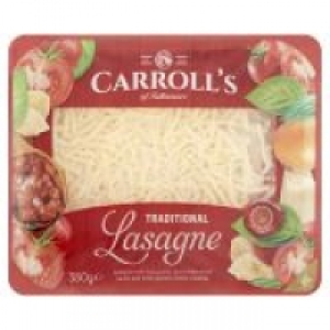 Carrolls Freshly Made Lasagne