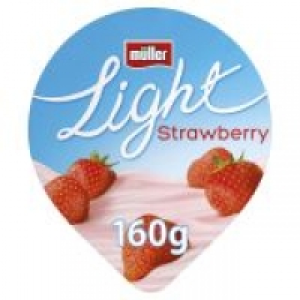 Müller Light Fat Free Yogurt range