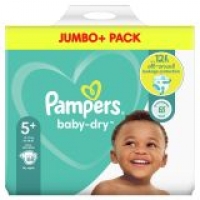 EuroSpar Pampers Baby Dry Jumbo Nappies Range