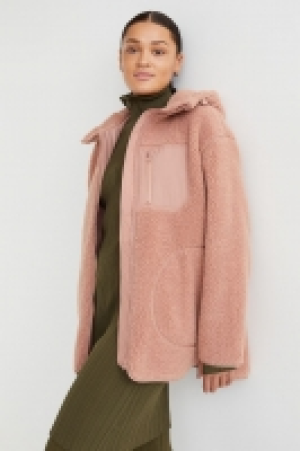 HM  Hooded teddy jacket