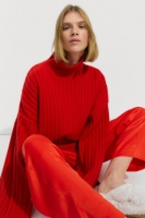 Rib-knit wool jumper 42.00 €
