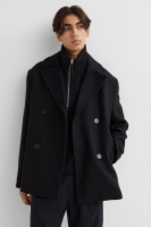 Wool-blend pea coat 48.00 €