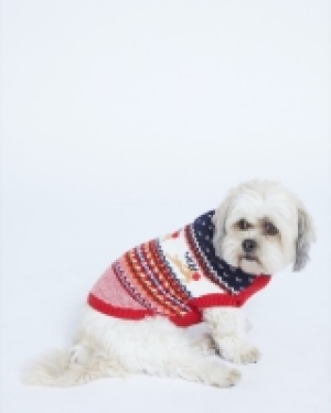 Family Fair Isle Dog Jumper