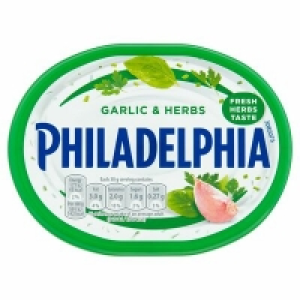 Philadelphia Garlic & Herb Soft Cheese 170g