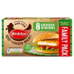 Birds Eye Chicken Burgers 8 Pack 3.58 €