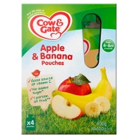 SuperValu  Cow & Gate Apple & Banana 4 Pack 4-6+ Months