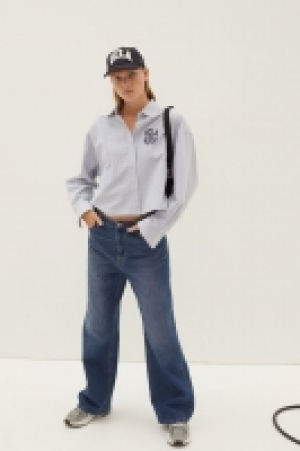 Cropped cotton shirt 9.00 €