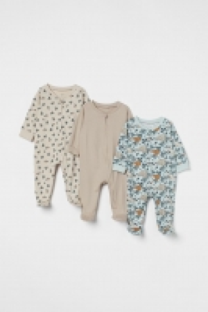 3-pack zip-up pyjamas 12.00 €