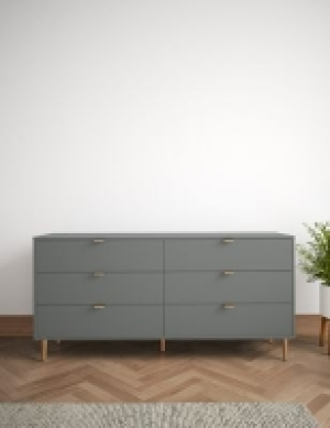 Quinn Wide 6 Drawer Chest