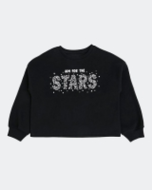 Dunnes Stores  Star Stud Sweatshirt (7-14 years)