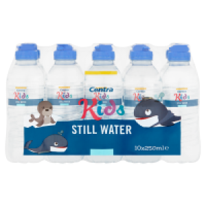 Centra  CENTRA KIDS STILL WATER BOTTLE PACK 10 X 250ML