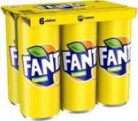 Mace Fanta Lemon Regular Cans Multi Pack