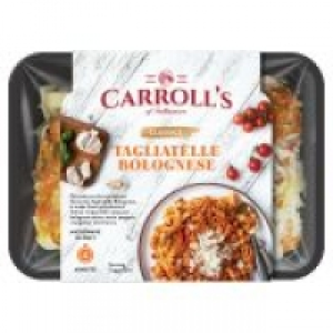 Carrolls Chilled Ready Meals Range