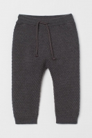 HM  Textured-knit trousers