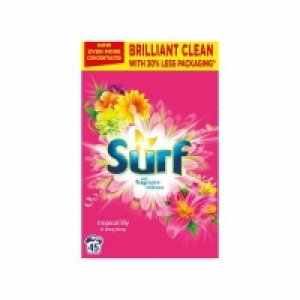 SURF POWDER TROPICAL 45 WASH 2.25KG 5.00 €