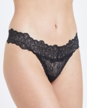 Floral Lace Thong