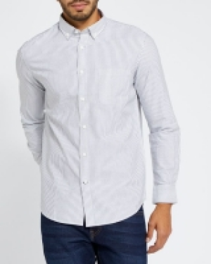 Regular Fit Long-Sleeved Oxford Stripe Shirt 7.00 €