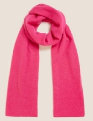 Autograph Pure Cashmere Knitted Scarf