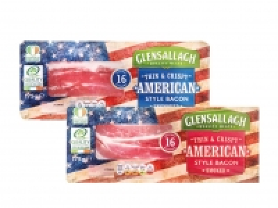 Glensallagh Thin & Crispy American Style Streaky Rashers