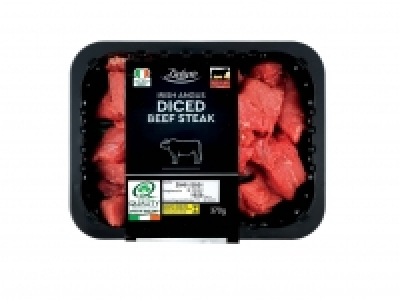 Lidl  Deluxe Irish Angus Diced Beef Steak