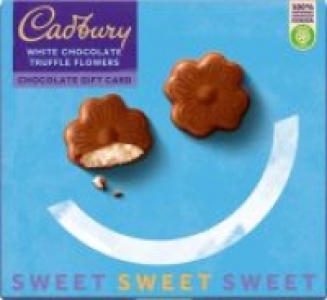 Cadbury White Chocolate Truffle Flowers