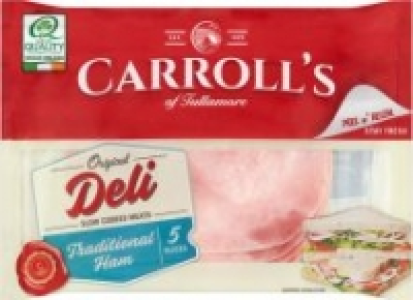 Mace Carrolls Traditional Ham Original Deli slow Cooked Slices