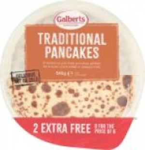 Traditional Pancakes 8 for price of 6 2.50 €