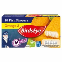 Centra  Birds Eye Omega 3 Fish Fingers 10 Pack 280g