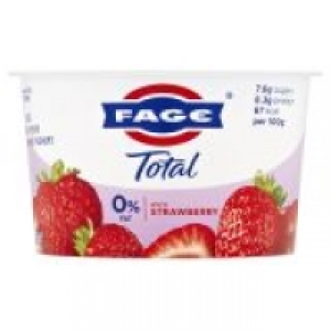 Fage Total 0% Yogurt Range