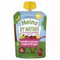 EuroSpar Heinz By Nature - Strawberry, Banana , Apple , Raspberry Pouch