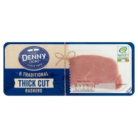 SuperValu  Denny Cap Rasher Traditional Thick Cut 6 Pack