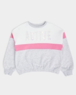 Sequin Panel Sweatshirt (7 - 14 years)