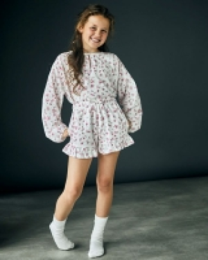 Dunnes Stores  Leigh Tucker Willow Emily Pyjama Set (3-14 years)