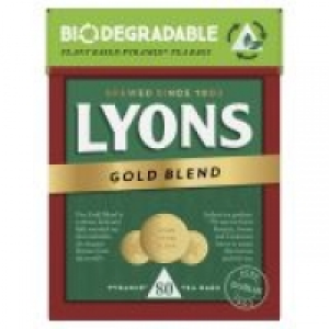 EuroSpar Lyons Gold Blend Pyramid Teabags