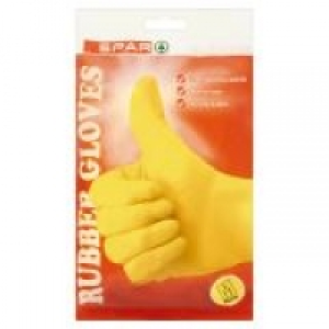 Spar Rubber Gloves Medium