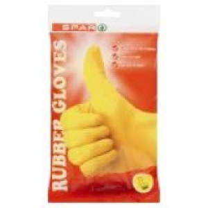 Spar Rubber Gloves Large
