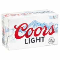 Centra  COORS LIGHT CAN PACK 8 X 500ML