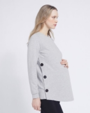 Savida Button Detail Maternity Sweatshirt 12.00 €