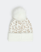 Dunnes Stores  Leopard Eyelash Hat