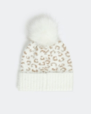 Leopard Eyelash Hat