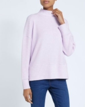 High Neck Soft Touch Sweatshirt