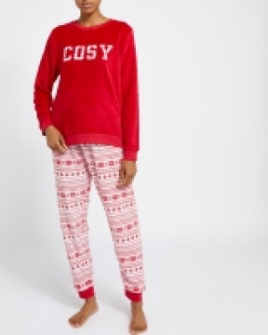 Dunnes Stores  Fluffy Fleece Pyjama
