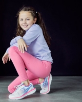 Dunnes Stores  Leigh Tucker Willow Jorja Laser Cut Leggings (3-14 years)