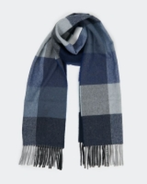 Dunnes Stores  Check Wool Blend Scarf