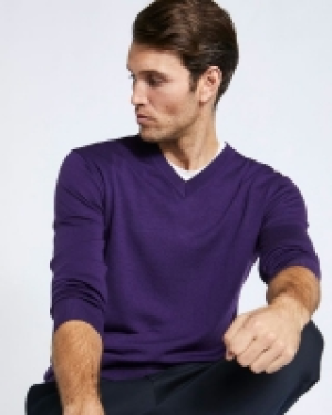 Dunnes Stores  Paul Costelloe Living Merino V-Neck Jumper