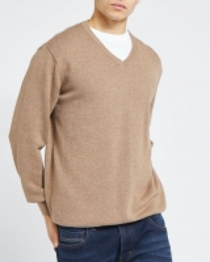 Regular Fit Cotton V-Neck Jumper 12.00 €